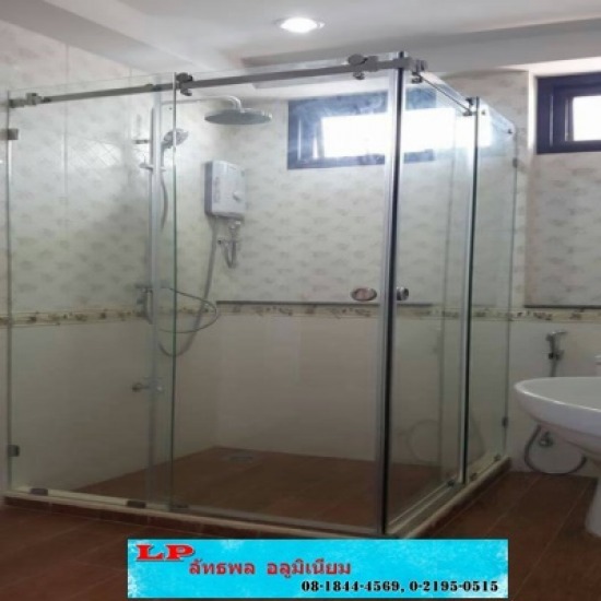 ช่างติดตั้งหน้าต่างกระจกอลูมิเนียม นนทบุรี - ร้านลัทธพล อลูมิเนียม - ติดตั้งหน้าต่างกระจกอลูมิเนียม  บานประตู 